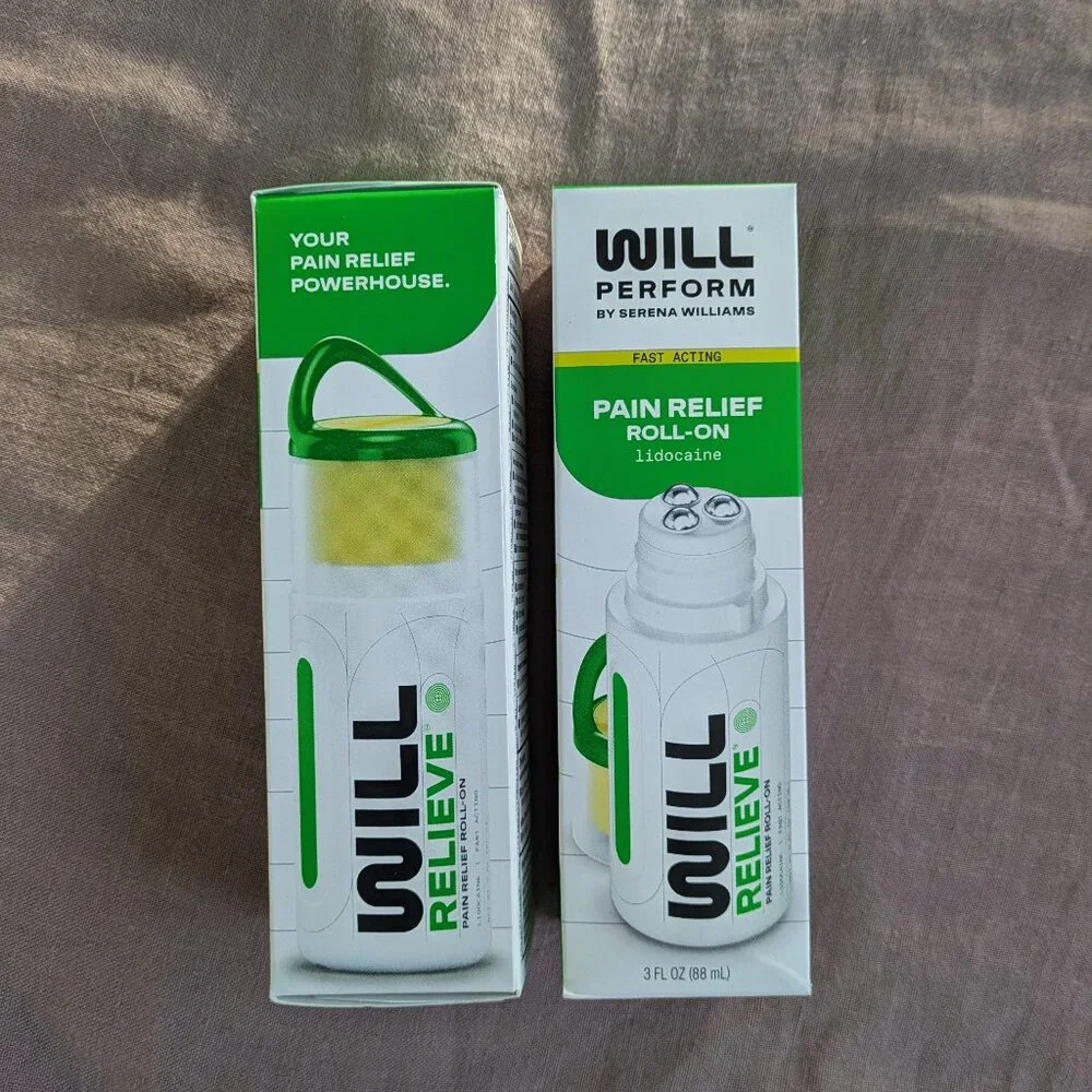 🌸 WILL PERFORM Fast Acting Lidocaine Roll-On Gel Back Pain Numbing Muscle Rub